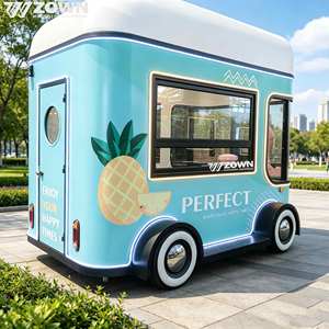 Camion de restauration électrique populaire, camion de vente ambulante avec équipement de cuisine complet pour l'exploitation d'une snack-bar - Product Image 1