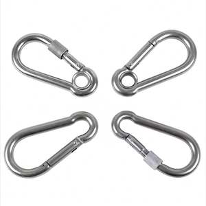 Clip à ressort porte-clés mousqueton porte-clés crochet porte-clés métal ressort Snap pour bricolage suspendu <span class=keywords><strong>boucle</strong></span> sac accessoires créatif clé Rin - Product Image 2