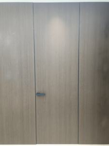 <span class=keywords><strong>Porte</strong></span> intérieure invisible en <span class=keywords><strong>bois</strong></span> personnalisée Portes cachées avec cadre en aluminium - Product Image 3