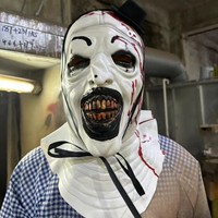 Masque d'horreur d'Halloween en gros, masque de cosplay Terrifier Art the Clown, masque de Joker pour adultes, accessoires de fête à thème de film, mascarade