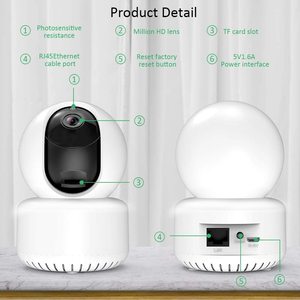 Venta caliente HD 1080P 2MP Sistema de cámaras de video de seguridad para el hogar en interiores Wifi CCTV Cámara IP oculta <span class=keywords><strong>inal</strong></span> - Product Image 2