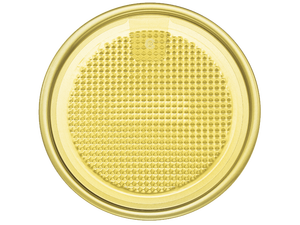 603 #   Couvercle en acier étamé en forme de <span class=keywords><strong>O</strong></span> de 153 mm avec surface mate pour l'emballage alimentaire du lait et des biscuits - Product Image 5
