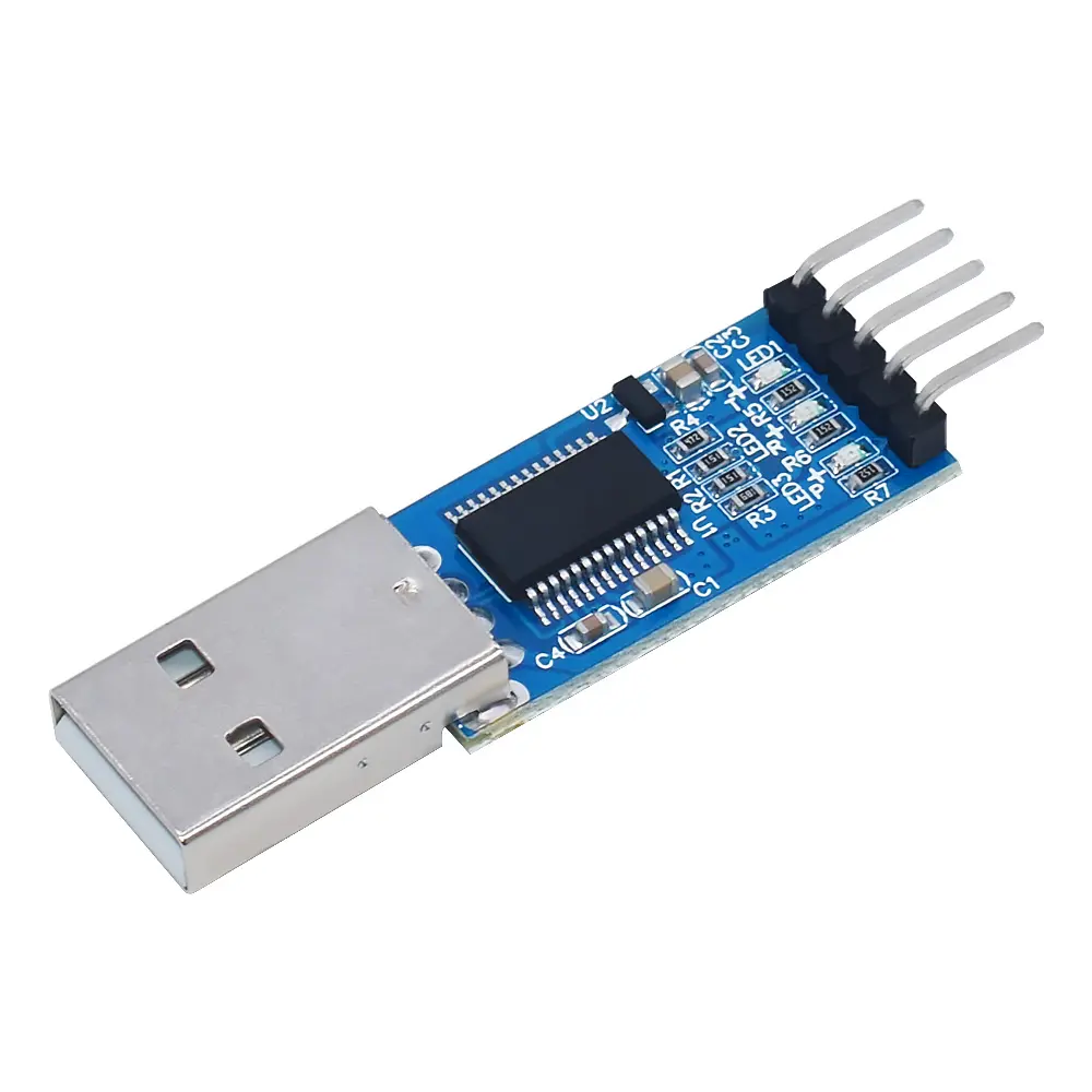 PL2303TA USB para TTL módulo porta serial STC microcontrolador linha de descarga da escova em vez de PL2303HX