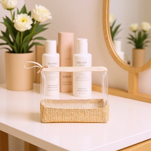 Nouvelle Trousse de Toilette Transparente en PVC avec Fermeture Éclair pour Femme – Idéale pour le Voyage et le <span class=keywords><strong>Rangement</strong></span> de Maquillage - Product Image 3