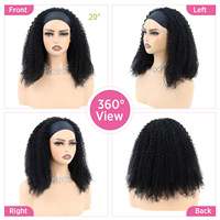 Nouvelles Tendances 2026 : Perruques sans Lacet en Cheveux Humains Brésiliens Vierges, Boucles Africaines, Style Européen et Américain, 6-24 Pouces, 180-250