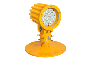 Luz de umbral de pista LED compatible con ICAO/FAA/IEC 6.6A enfoque elevado unidireccional/umbral/luz final emisor verde AR111 - Product Image 3