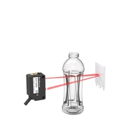 Sensor Fotoeléctrico Miniatura Sense EST-X200N para Detección de Objetos Móviles de Vidrio y Plástico, Alcance de 2m, 24v CC, Montaje con Tornillo, Salida NPN