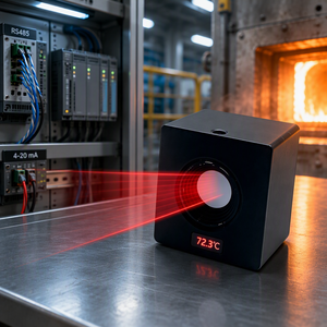 Thermomètre infrarouge industriel haute température pour le contrôle de la coulée des métaux, 0 à 1200°C, sans contact, capteur analogique RS485 - Product Image 3