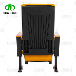 AnJi-silla de madera clásica para sala de conferencias, asiento vip para iglesia, precio al por mayor, <span class=keywords><strong>2022</strong></span> - Product Image 5