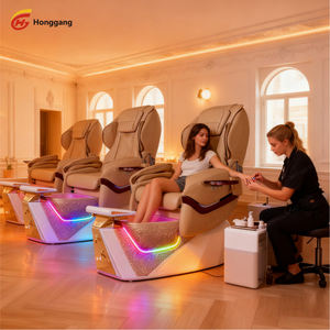 Professioneller Ergonomischer Salon-Möbel Luxus-Pediküre-Massagestuhl mit Massagefunktion und Whirlpool-Fußbad - Product Image 5