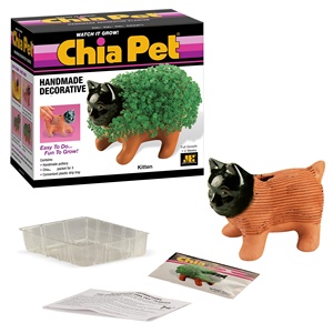 Chaton de compagnie Chia mignon, <span class=keywords><strong>facile</strong></span> à faire pousser, décoratif, nouveauté amusante pour la maison et toutes les occasions, livré avec un pack de semences, <span class=keywords><strong>idée</strong></span> cadeau adorable - Product Image 4