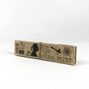 Papier à rouler King Size brun personnalisé non blanchi avec fermeture élastique et filtre intégré - Product Image 4