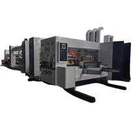 Ligne de production de machines de découpe et d'impression flexographique à grande vitesse pour cartons ondulés
