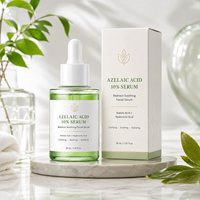 Soin de la peau coréen en marque propre, 30 ml, acide azélaïque 10%, acide hyaluronique, sérum facial apaisant pour les rougeurs, pour les peaux sensibles