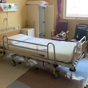 <span class=keywords><strong>Lit</strong></span> d'hôpital, équipement médical pour patients, soins infirmiers, avec roulettes mobiles - Product Image 3