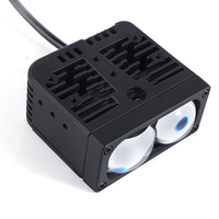 Luces LED para Parrilla de Coche de 65W 6000K 3000K, Luces Auxiliares Externas para Vehículos Todoterreno