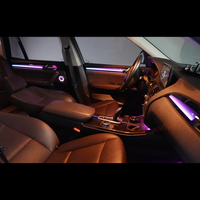 Para BMW X3 F25 X4 F26, Luz Ambiental, Iluminación Interior para Automóvil, Piezas de Mejora para Auto, Panel de Acabado Original 1:1, Cubierta Luminosa