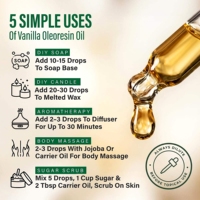 Huile essentielle de vanille pure en gros, huile aromatique naturelle pour les soins des cheveux et de la peau, aromathérapie pour diffuseur, fabrication de savons et de bougies DIY