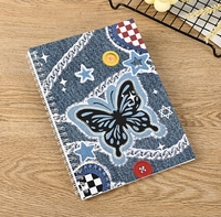 Carnet créatif double face à dessin manuel, papier détachable, classeur adhésif A5, livre d'autocollants d'écriture manuscrite
