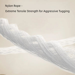 Juguete para perros con cuerda de tira y afloja-Dispensador interactivo de golosinas de goma natural para perros medianos Juego de escondite - Product Image 5