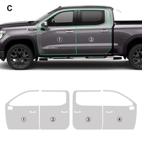 Film de protection transparent mat en TPU en gros pour GMC Sierra AT4 DENALI SLT 2019-2021, pré-découpé, personnalisation complète du véhicule