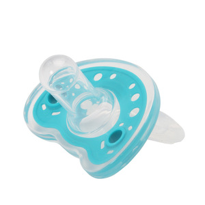 Mordedor de silicona, mordedor <span class=keywords><strong>para</strong></span> bebé, manoplas de lactancia <span class=keywords><strong>para</strong></span> recién nacidos, mordedor con sonido de pulgar Natural - Product Image 2