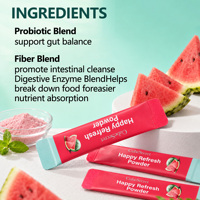Poudre de fibres d'extrait de pastèque en promotion – Complément alimentaire santé antioxydant pour adultes, pour la purification corporelle