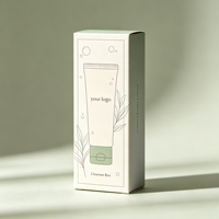 Boîtes d'emballage cosmétiques mates personnalisées imprimées en matériaux recyclés écologiques pour gloss à lèvres, crème pour les yeux, parfum, produits de soin de la peau