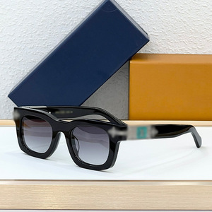 Gafas de Sol Cuadradas Z2556, Montura de Acetato Negro, Protección UV400, Estilo Urbano Unisex - Product Image 3
