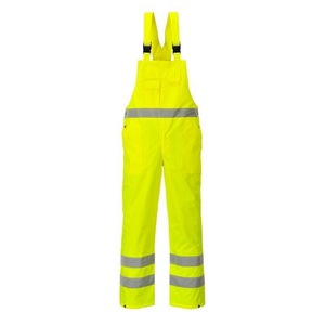 Hot Sale Hi Vis 100% Polyester Yellow Orange High Visibility <strong>Waterproof</strong> Reflective Safety <strong>Overalls</strong> - Product Image 2