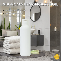 AIR-ROMA Huile aromatique pure et naturelle non diluée à l'herbe citronnée pour diffuseur 100ml |   Parfum d'aromathérapie aux notes fraîches, longue durée et intense