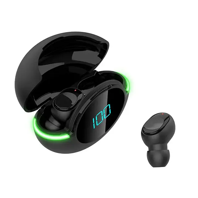 Produk baru headset nirkabel Handsfree Led olahraga earphone Noise Cancelling TWS Y80 Audifonos earbud Gaming
