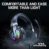 ONIKUMA X32 RGB Headset Gaming Berkabel Over Ear Surround Sound Peredam Kebisingan IPX-4 dengan Mikrofon