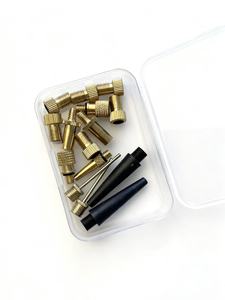 <span class=keywords><strong>Kit</strong></span> d'adaptateur de valve de pneu de vélo avec buse de conversion de <span class=keywords><strong>tube</strong></span> d'air à aiguille à bille - Product Image 4