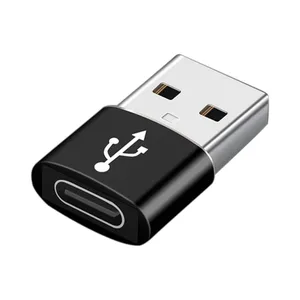 USB USB-C 남성 알루미늄 합금 접합기 지원 위탁 전송 자료에 2.0/Type-C 여성