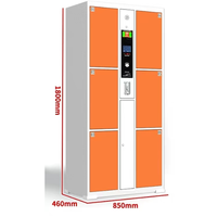 Casier intelligent pour colis express avec reconnaissance faciale intelligente, armoire de stockage, casier à colis intelligent, armoire de station de livraison express