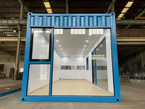 2025 Good Price Outdoor Prefabricated <strong>Security</strong> Portable Toilet Modular Smoking Room Tea House Collapsible Food Booth <strong>Container</strong> - Product Image 5