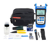 Kit d'outils de finition, cliveuse et soudeuse pour fibre optique opm vfl, ftth