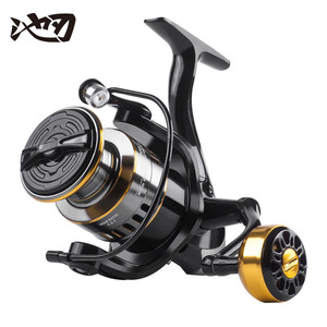 Carrete giratorio con cuerpo de aleación de aluminio, marco de alta resistencia para pesca con señuelos. - Product Image 3