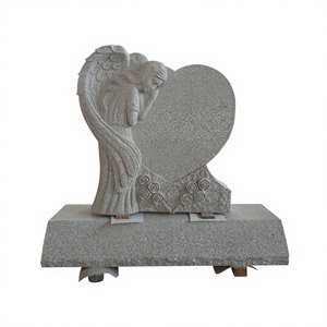 Stèles funéraires en marbre sur mesure, monuments personnalisés, monuments verticaux en marbre blanc - Product Image 6