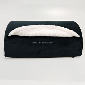 Bantal kaki kantor ergonomis, bantalan bawah meja tinggi dapat disesuaikan busa memori pendukung nyaman tidak licin tahan lama - Product Image 1