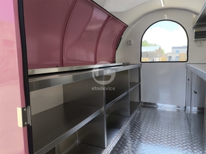 Etodevice Vintage Mobile <b>Kitchen</b> Food Truck for Sale Full <b>Kitchen</b> with Hotdog & Ice Cream Application for Catering & Mobile Rest - Product Image 5