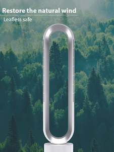 Ventilatore a piantana senza pale <span class=keywords><strong>Angelo</strong></span> TP-12PLUS con telecomando, design elegante in plastica, a risparmio energetico, per uso domestico e alberghiero - Product Image 3