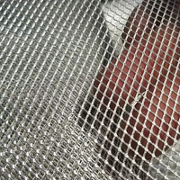 Fábrica de Anping Suministra Directamente Láminas de Malla Metálica Expandida de Acero al Carbono, Acero Galvanizado o Acero Inoxidable para Techos