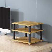 DK-019 bureau petit support écouteur amplificateur imprimante support carte son décodage conception en couches support d'équipement Audio