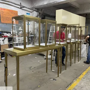 Tủ Trưng Bày Trang Sức Phong Cách Hiện Đại Tùy Chỉnh Tủ Trưng Bày Trang Sức Hộp Trưng Bày Kính Trang Sức - Product Image 4