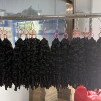 Extensions de cheveux 100% naturels à tresser, bouclés, alignés dans le sens des cuticules, bruts, cambodgiens, bouclés birmanes, pour crochet, indiens bruts