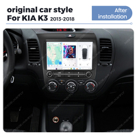 DUDUAUTO UIS7870 Radio de coche 2K UHD GPS de doble banda Multimedia Android CarPlay para Kia Cerato 3 K3 Forte 2013 2014 2015 2016 - 2018
