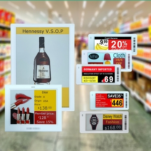 Oem 1.54 2.13 2.66 2.9 3.5 4.2 5.83 7.5 10.2 Inch Black/White/Red/Yellow Esl Epd Electronic Label Epaper E Ink Display <b>Price</b> <b>Tag</b> - Product Image 1