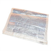 Sacs en polypropylène tissé PP pour riz, vente en gros d'usine chinoise, sacs vides peu encombrants 25kg 100kg, emballage agricole thermosoudé